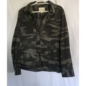 Thread & Supply Womens Camo Lined‎ Size M Button Up Jacket